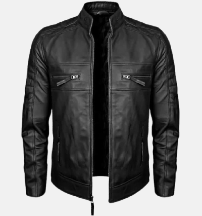 Men's Real Sheepskin Leather Jacket