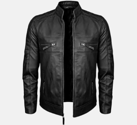 Men's Real Sheepskin Leather Jacket