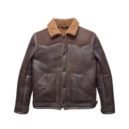 Shearling Leather Jacket