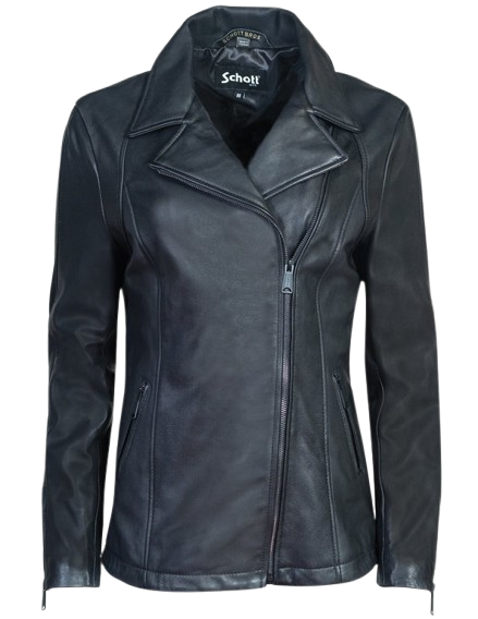 Long Lambskin Moto Jacket