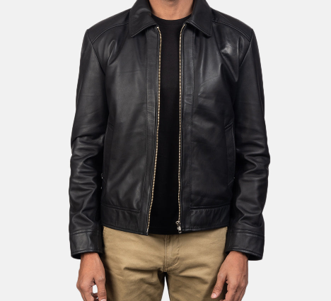 Inferno Black Leather Jacket