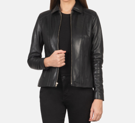 Colette Black Leather Jacket